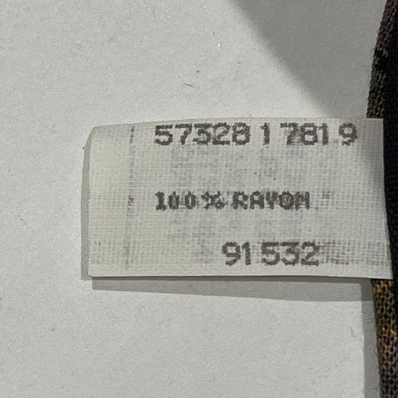 Generra Vintage Fall Leaf Berry Bright Retro Design Rayon Tie - Picture 9 of 10